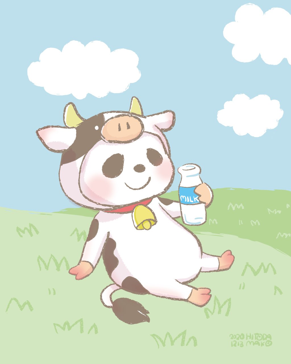 うしパンダ ひとだまこ Note