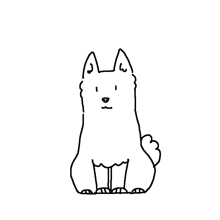 ぱらぱらイラスト 柴犬三姉妹 娯楽ないみ Note