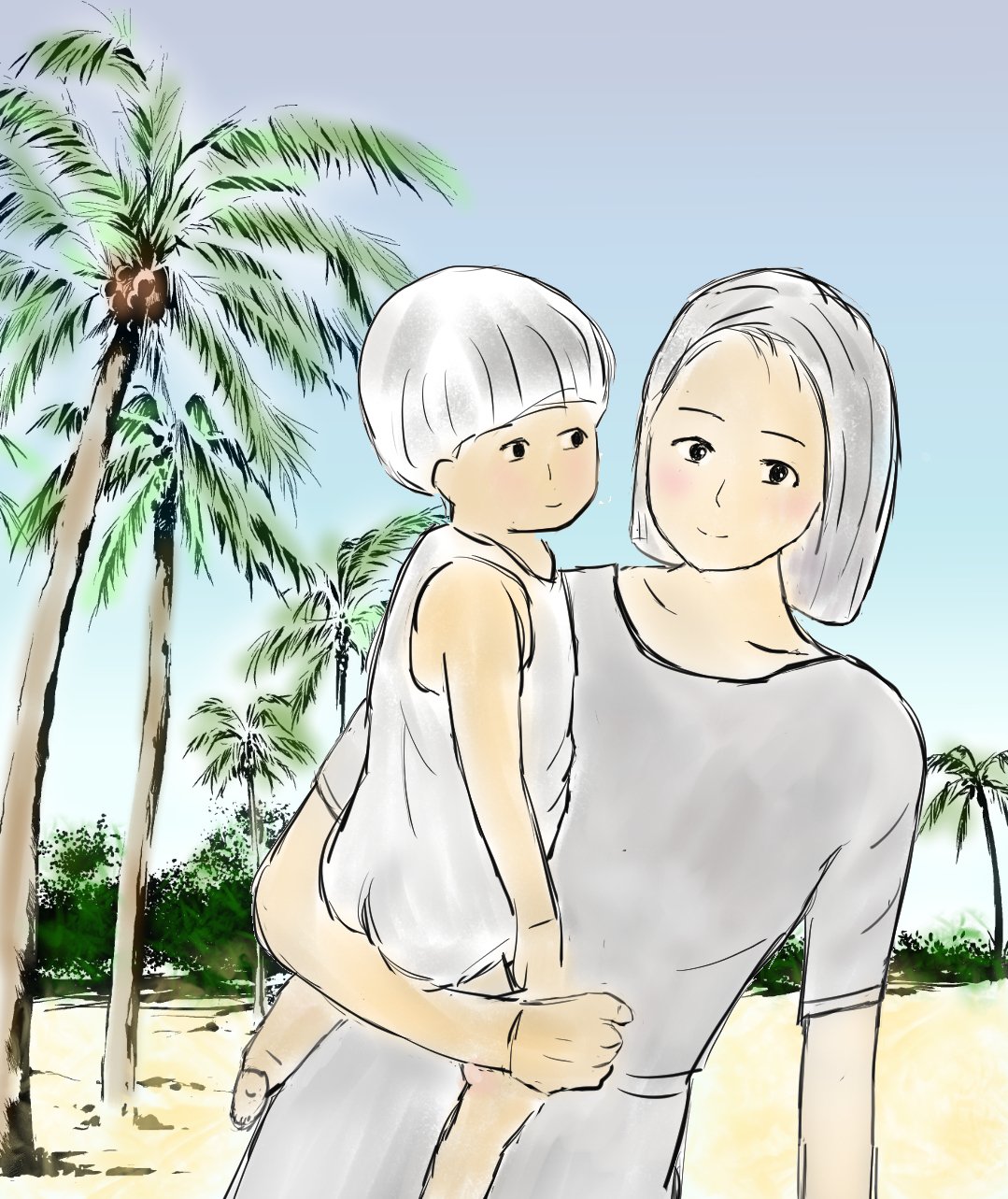 初めてのお絵描き すみれ Note