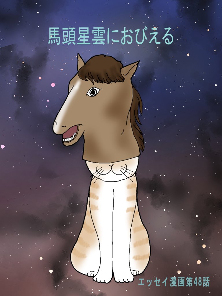 エッセイ漫画第48話 馬頭星雲におびえる 広翼 Note