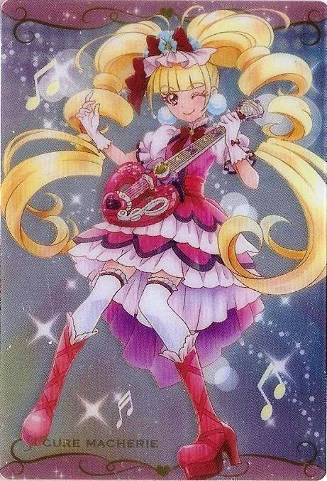 手描きイラスト 愛崎えみる HUGっと！プリキュア キュアマシェリ