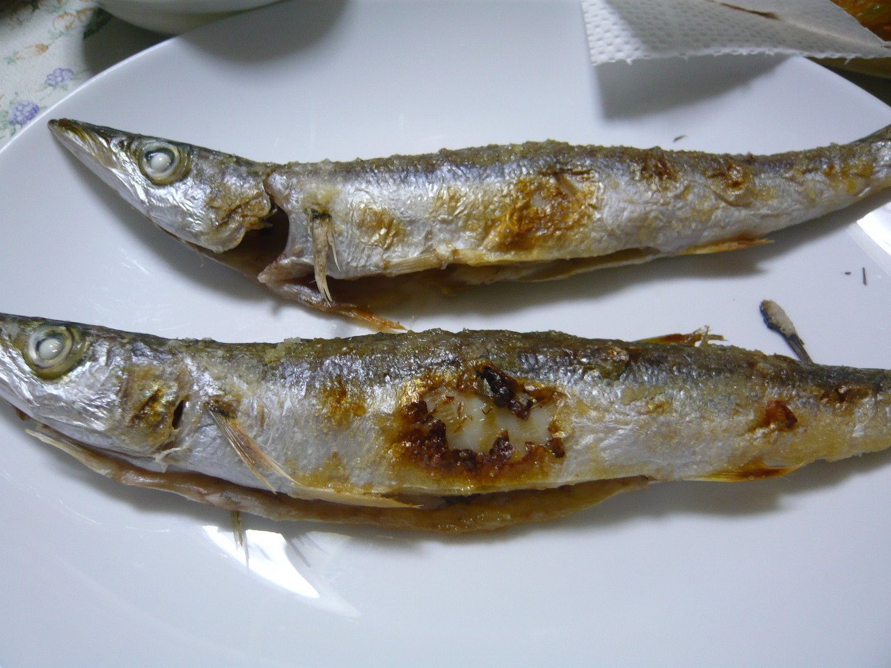 今日の晩御飯 ブロッコリーの唐揚げ カマスの塩焼き ゆず大根 水野かつひこ Note