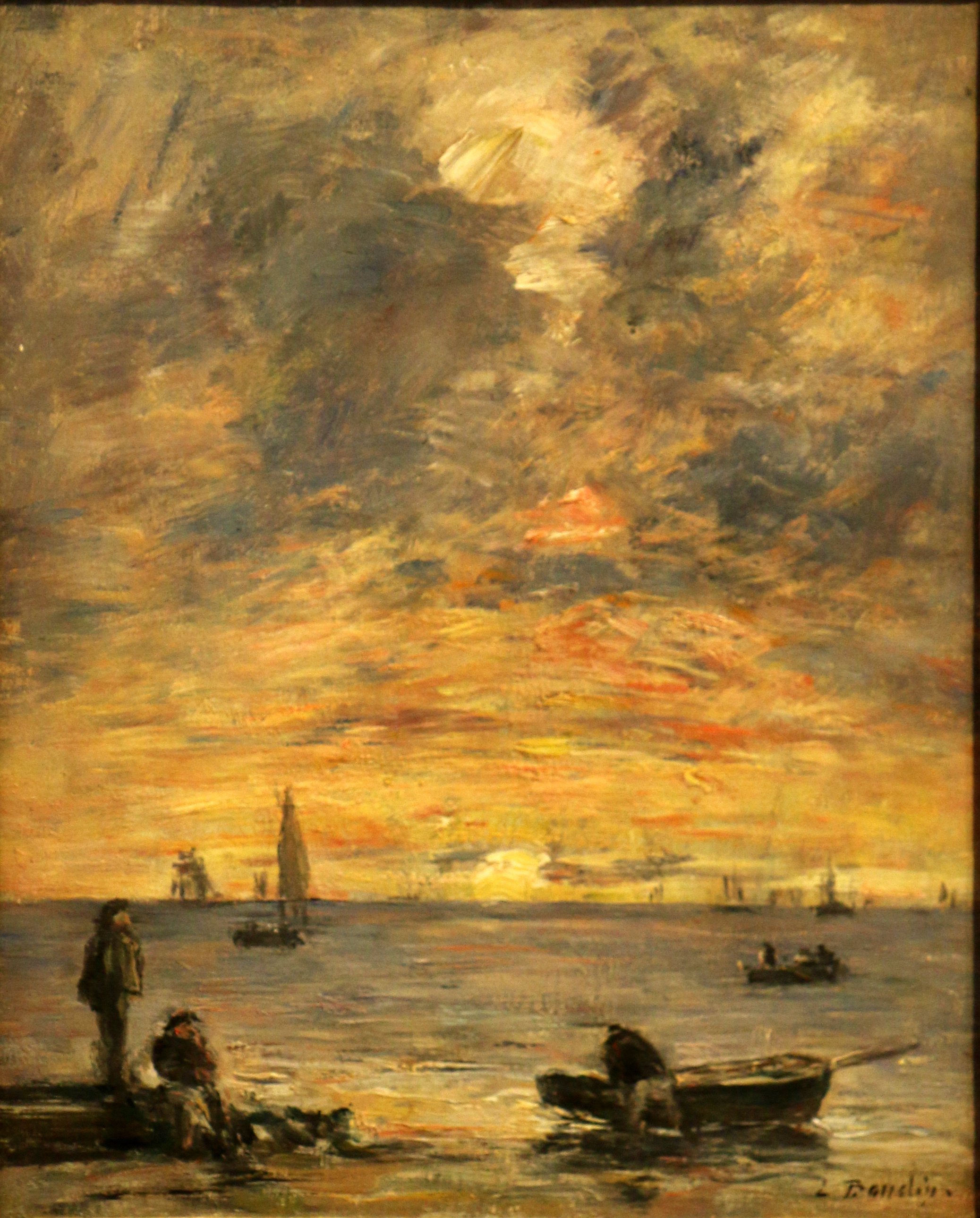 海の日没 ウジェーヌ ブーダン 18 17 Public Domain ミクジ Note 海の日没 ウジェーヌ ブーダン 18 17 Public Domain ミクジ Note