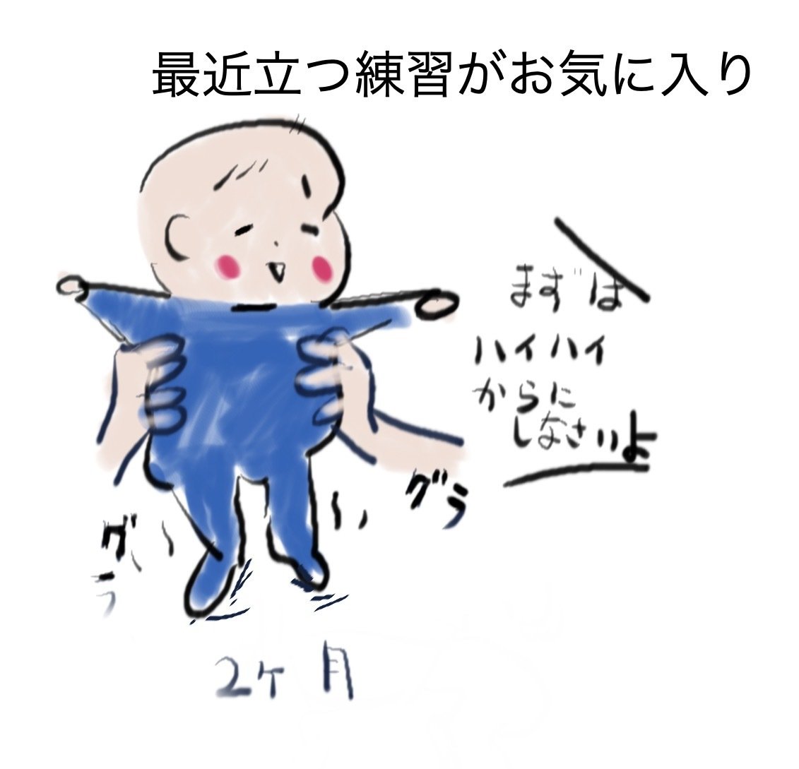 最近ハイハイも出来ないのに立つ練習がお気に入りの娘が可愛い 育児日記 コトク 離島医療人物図鑑 Note 最近ハイハイも出来ないのに立つ練習がお気に入りの娘が可愛い 育児日記 コトク 離島医療人物図鑑 Note