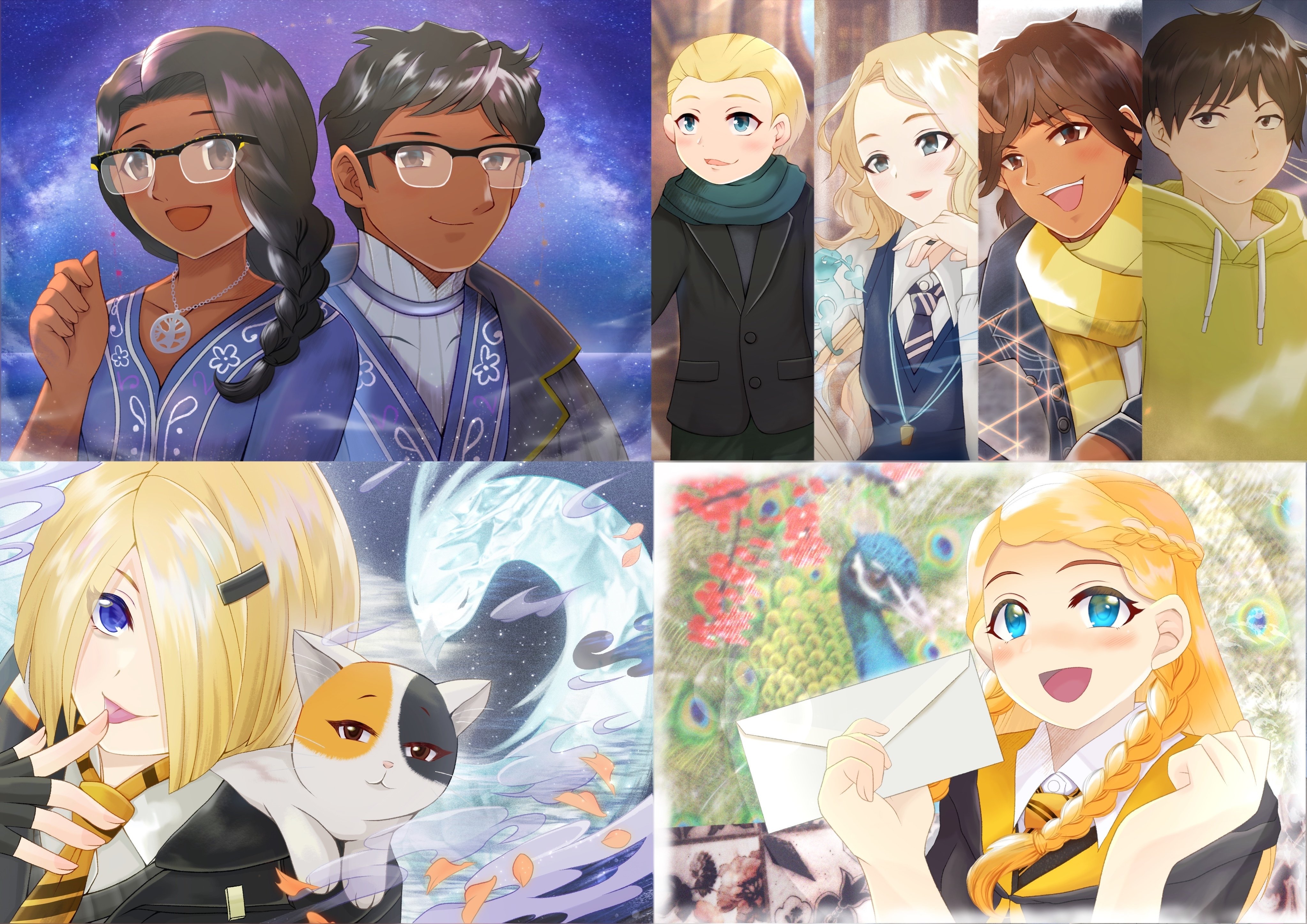 ホグミスオールスターズ 兄世代オールスターズ ハリー ポッター ハリポタ のスマホゲームのキャラ集合絵 夏木純 Note ホグミスオールスターズ 兄世代オールスターズ ハリー ポッター ハリポタ のスマホゲームのキャラ集合絵 夏木純 Note