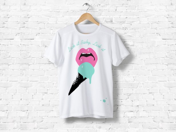 Tシャツデザイン アイスクリーム マツダケイスケ Playroom Note