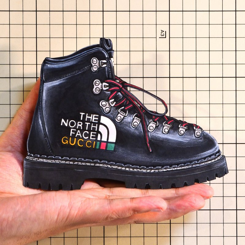 Shoes：01635 “THE NORTH FACE x GUCCI” Mountain Boot