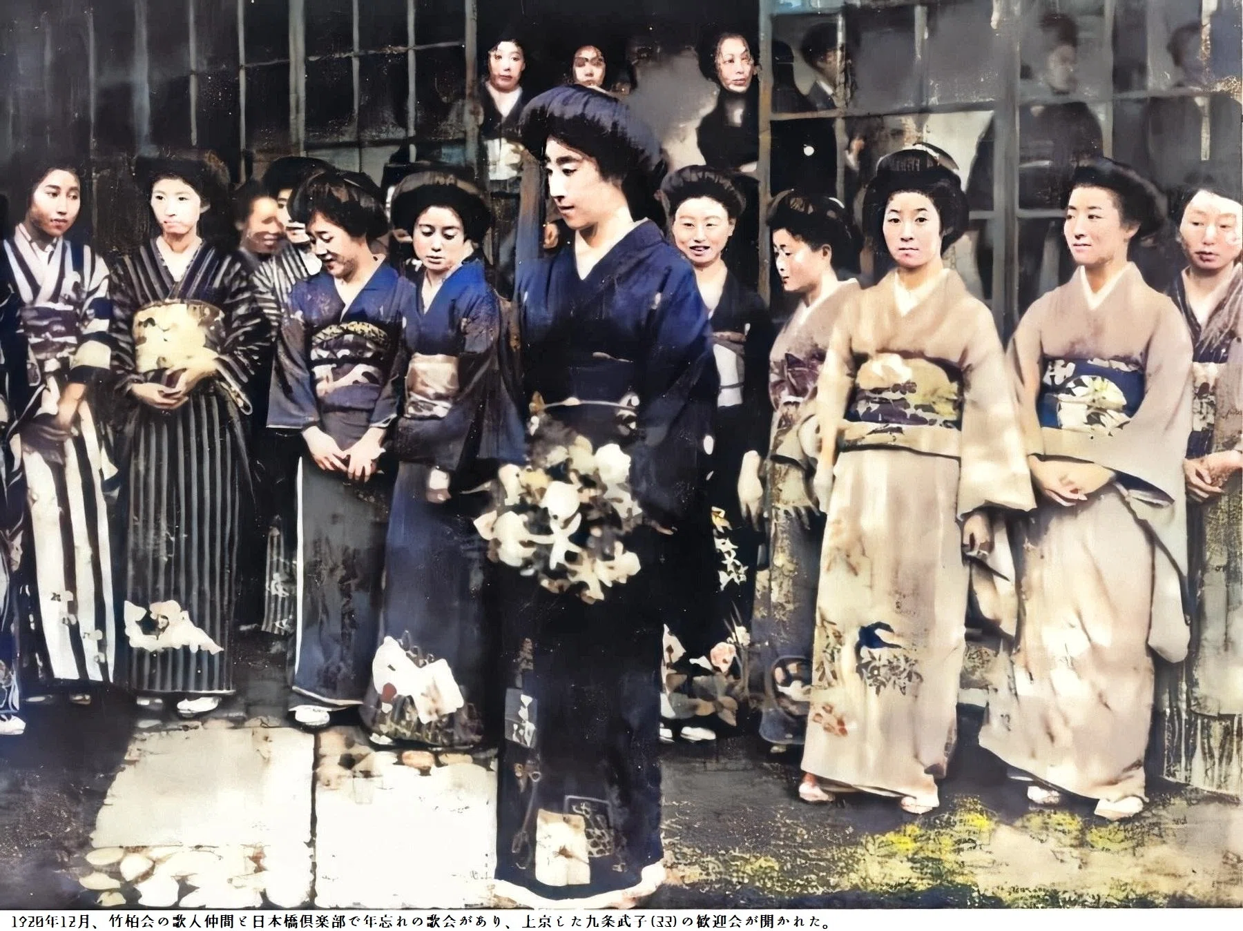 百年ﾆｭｰｽ】1920（大正9）7月5日（月）九条武子が処女歌集『金鈴』を版