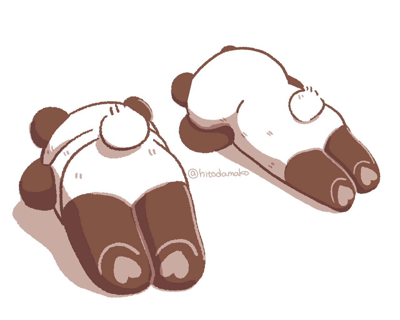 動きたくないパンダ ひとだまこ Note