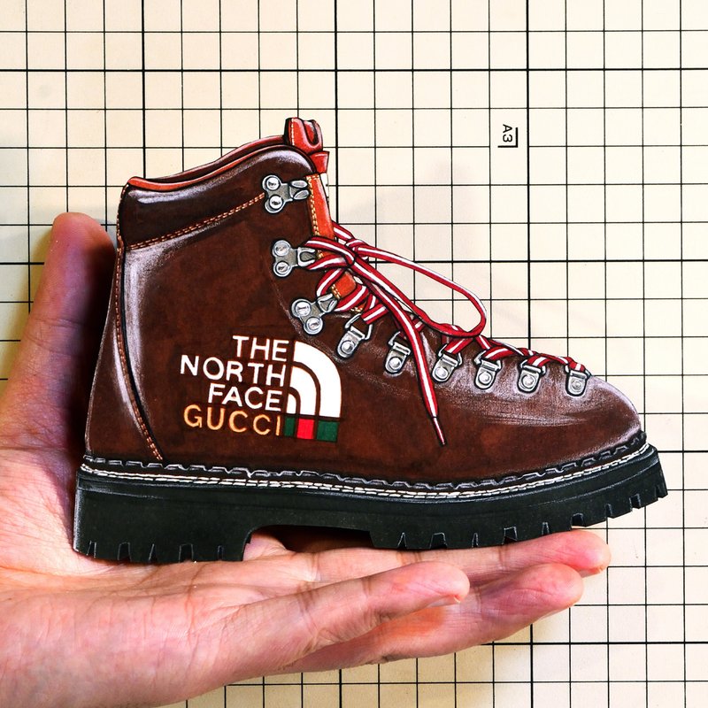 Shoes：01636 “THE NORTH FACE x GUCCI” Mountain Boot