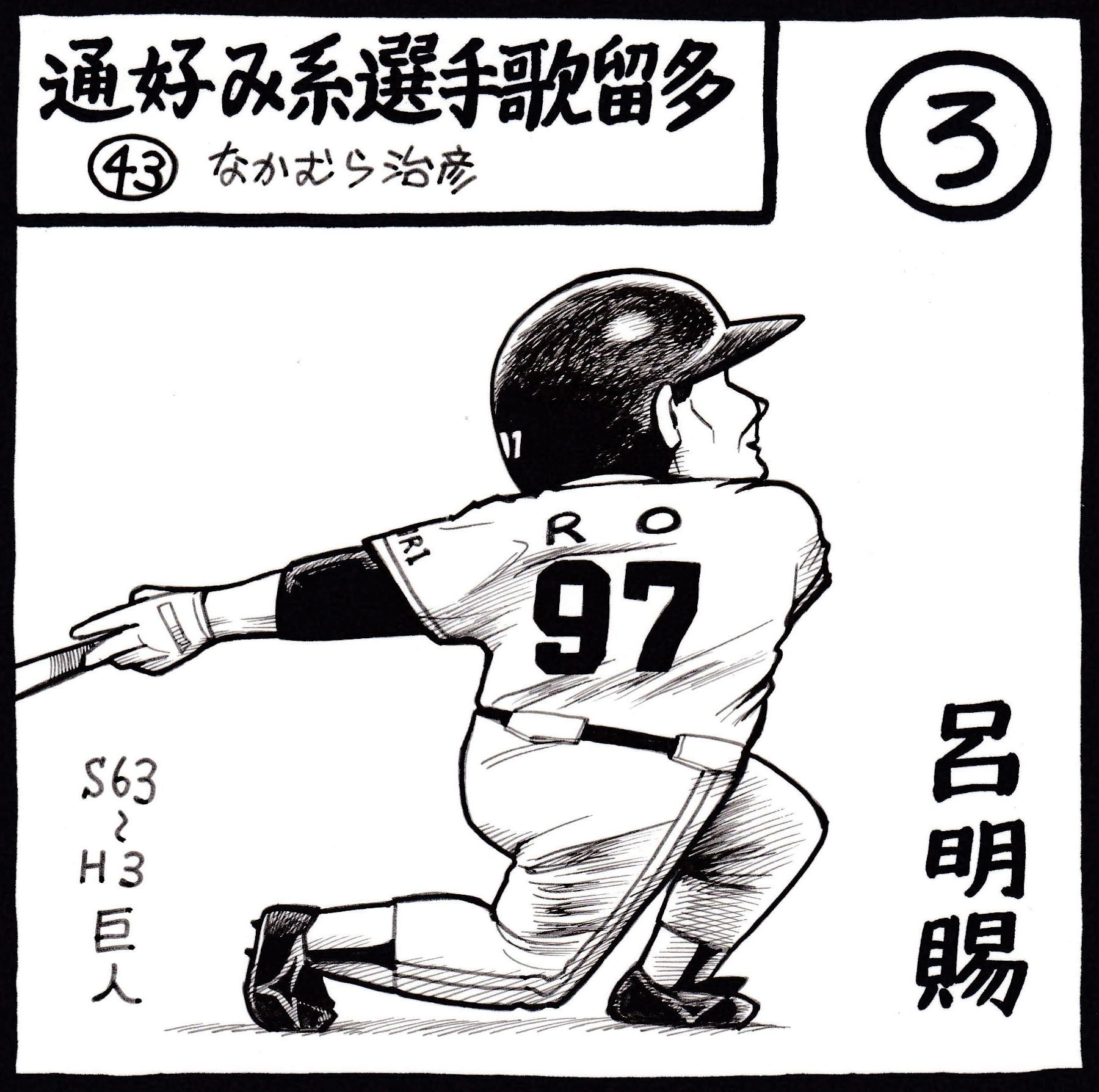通好み系選手歌留多 ろ 呂明賜 なかむら治彦 Note 通好み系選手歌留多 ろ 呂明賜 なかむら治彦 Note