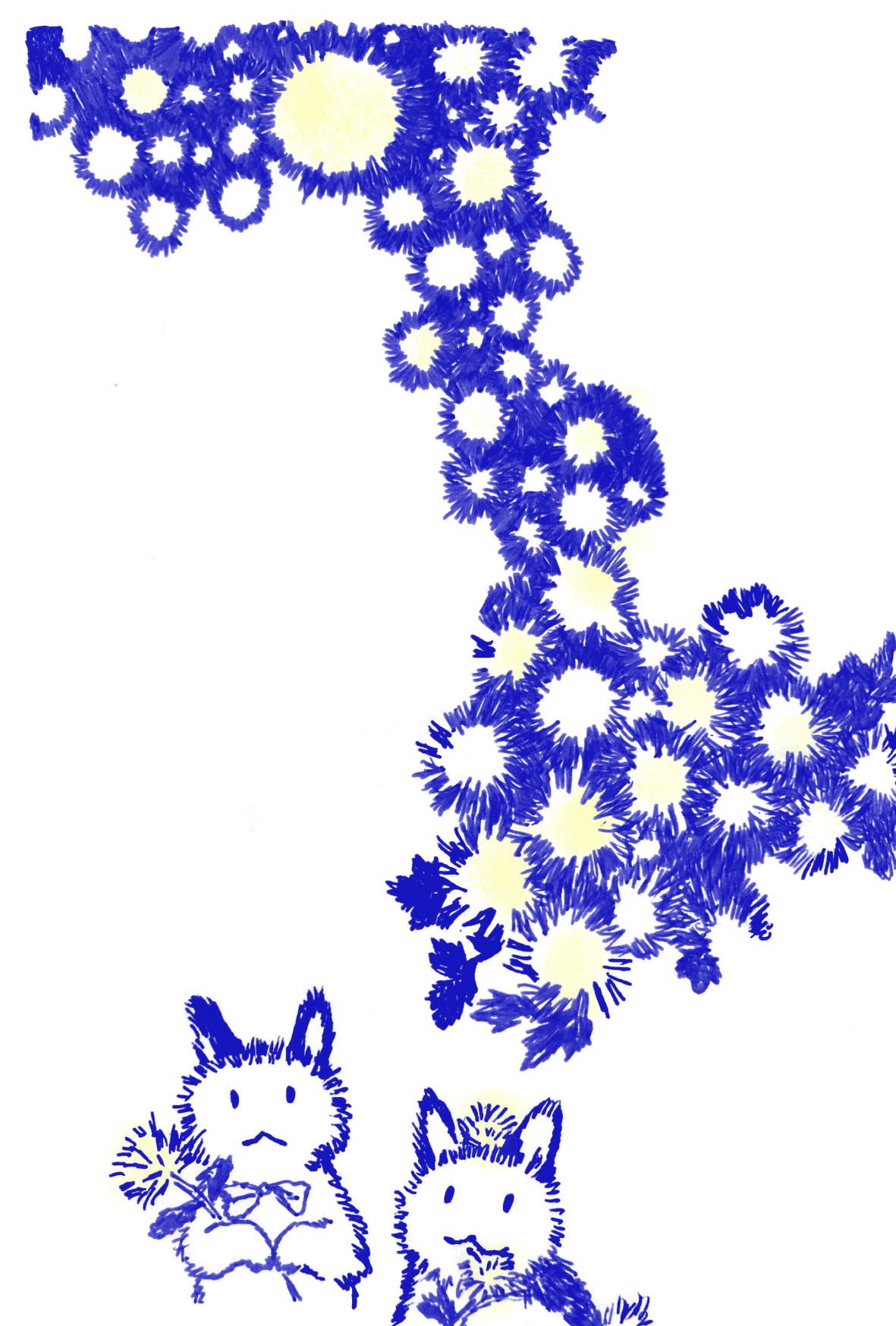 もしゃもしゃ動物の絵 かよん Note もしゃもしゃ動物の絵 かよん Note