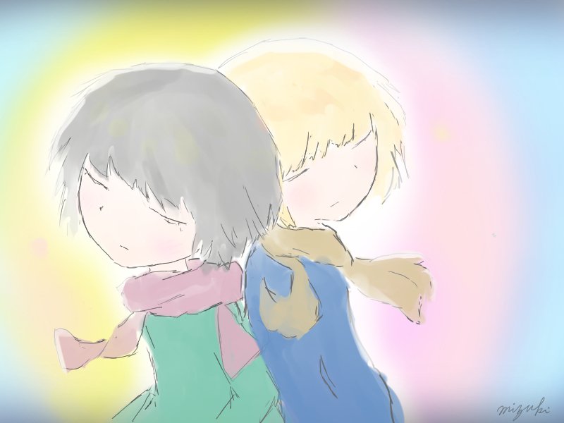 絆 イラスト レタッチ Mizuki Note