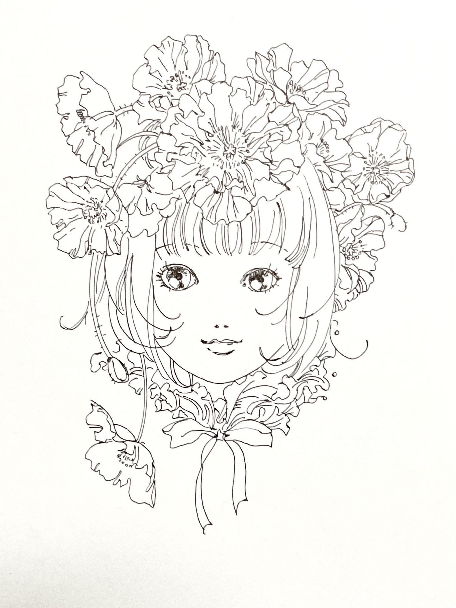 デジタル塗り絵 笑い猫 細村誠 Note