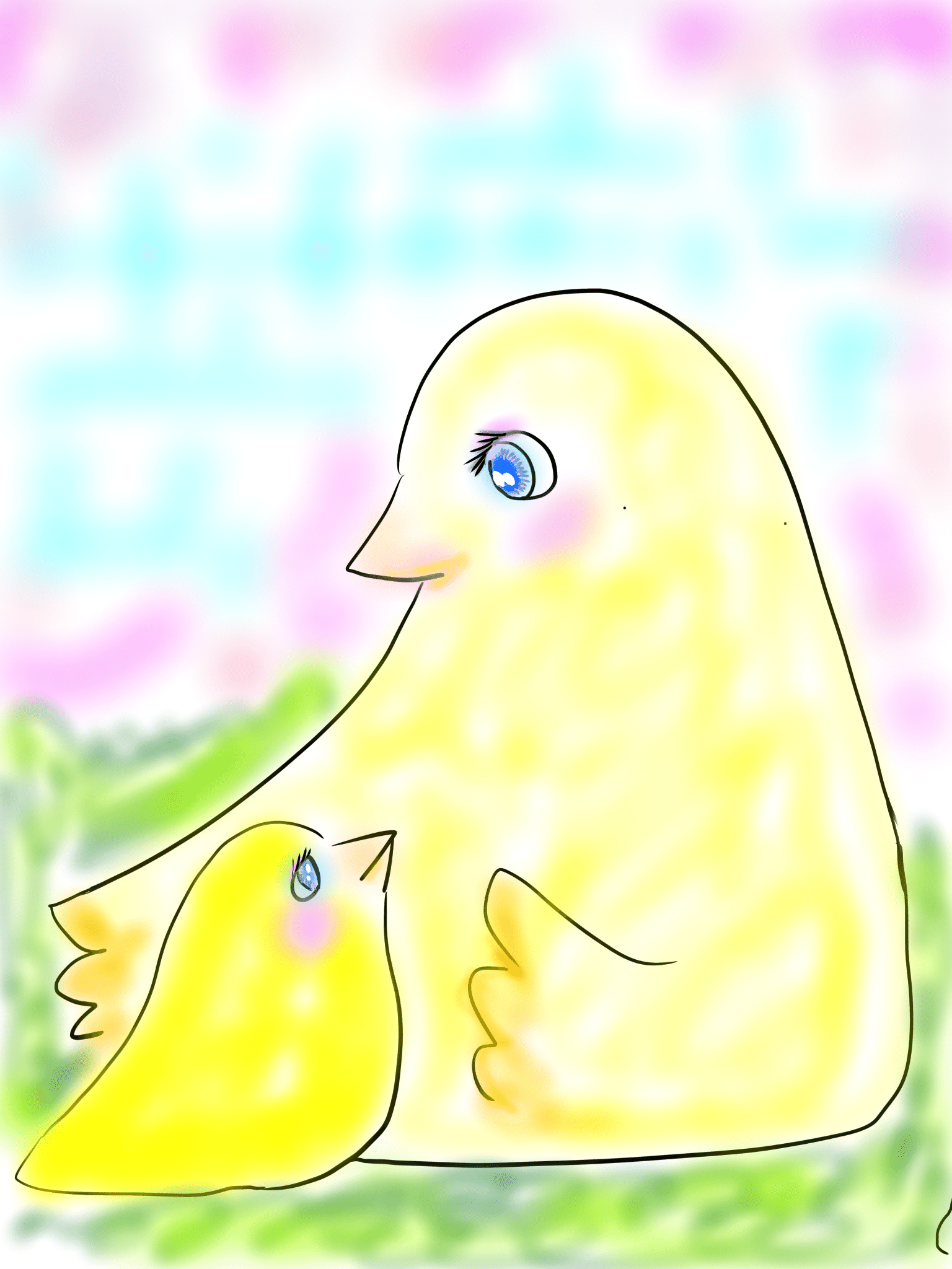 ひよこイラスト ふじたごうらこ 漫画アカウント Note