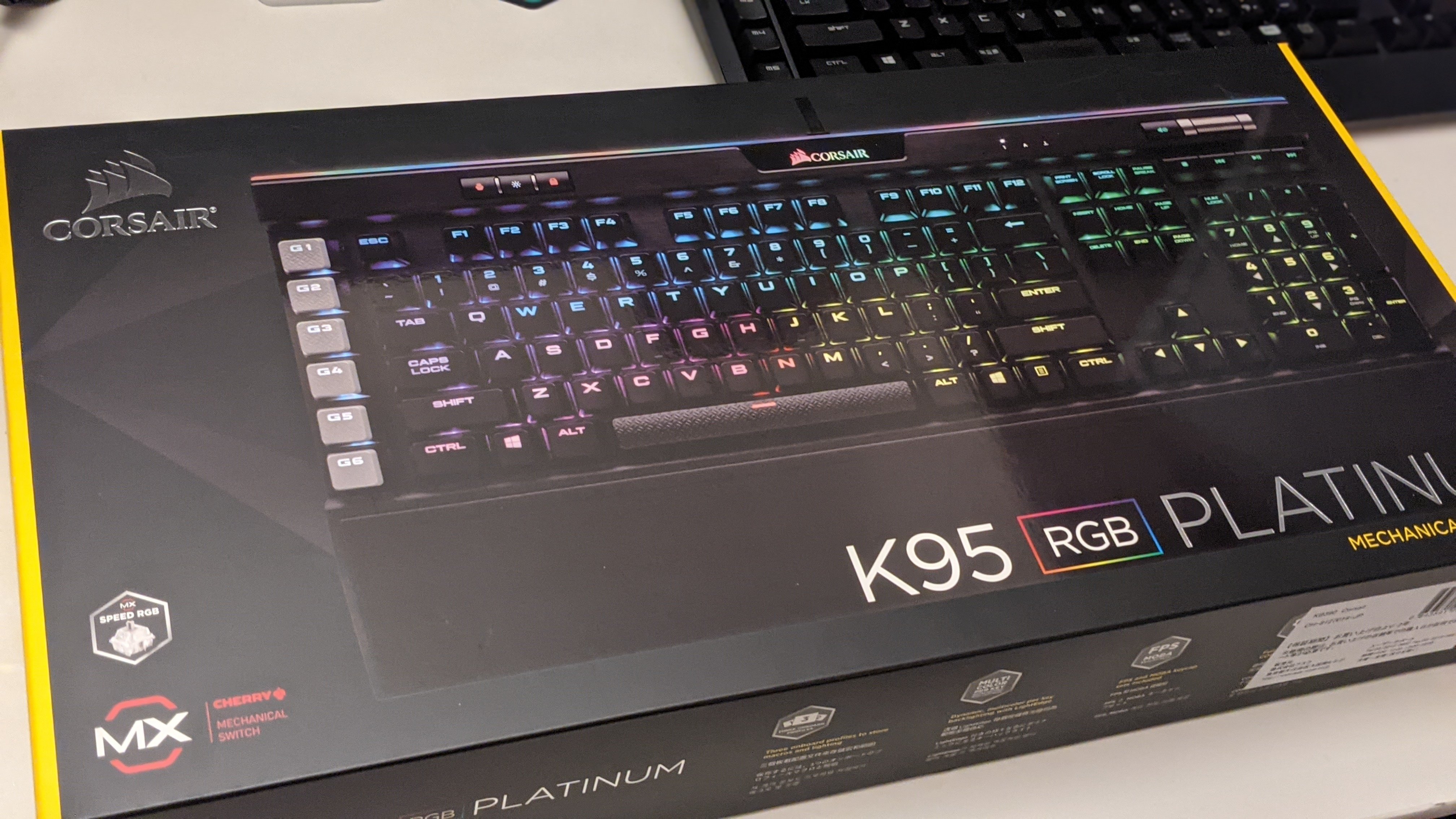 CORSAIR K95 RGB PLATINUM MX Speed│ヌルくレビュー｜Oheavenus｜note