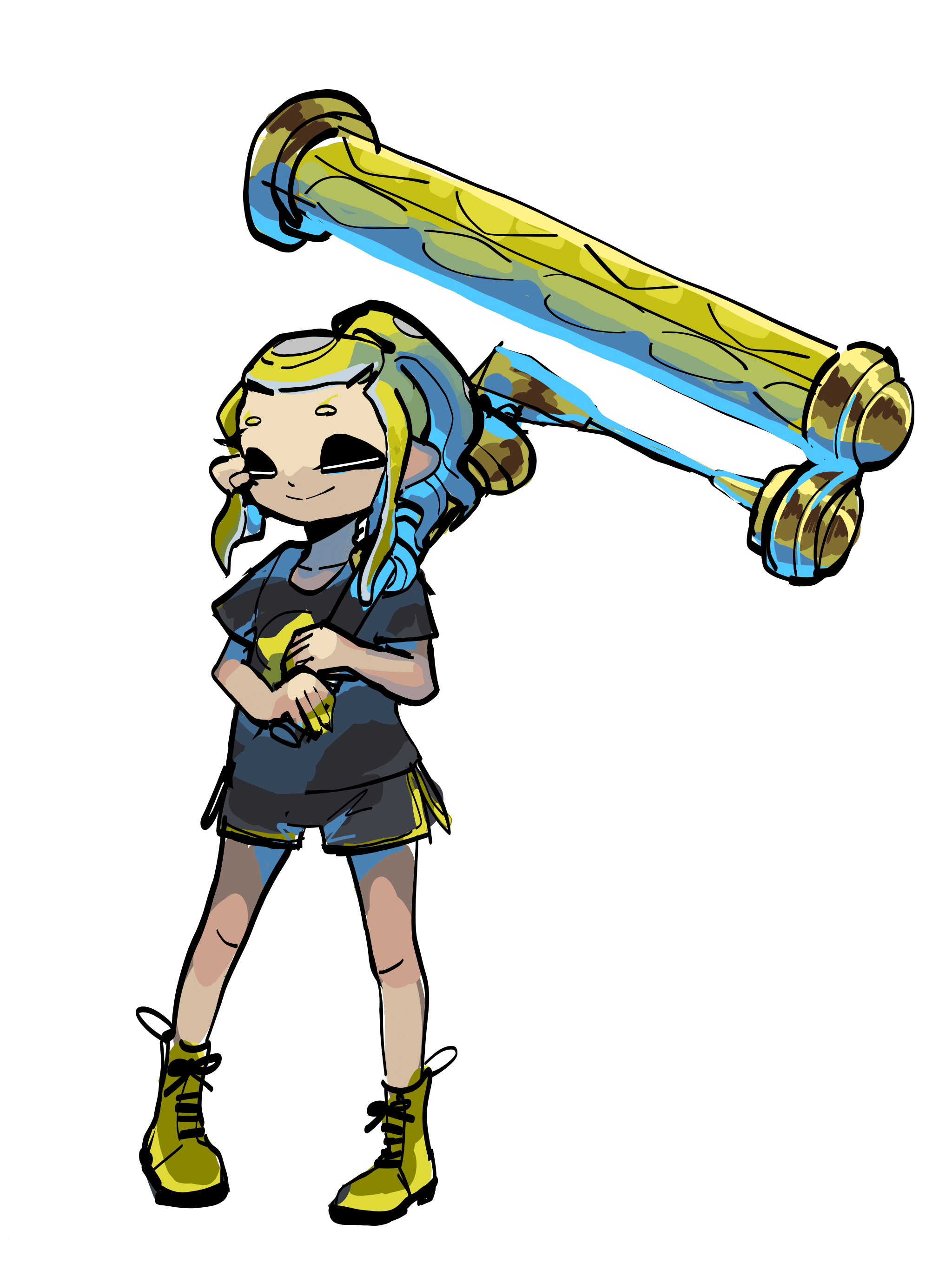 Splatoonの絵 まとめ Hbの里 Note