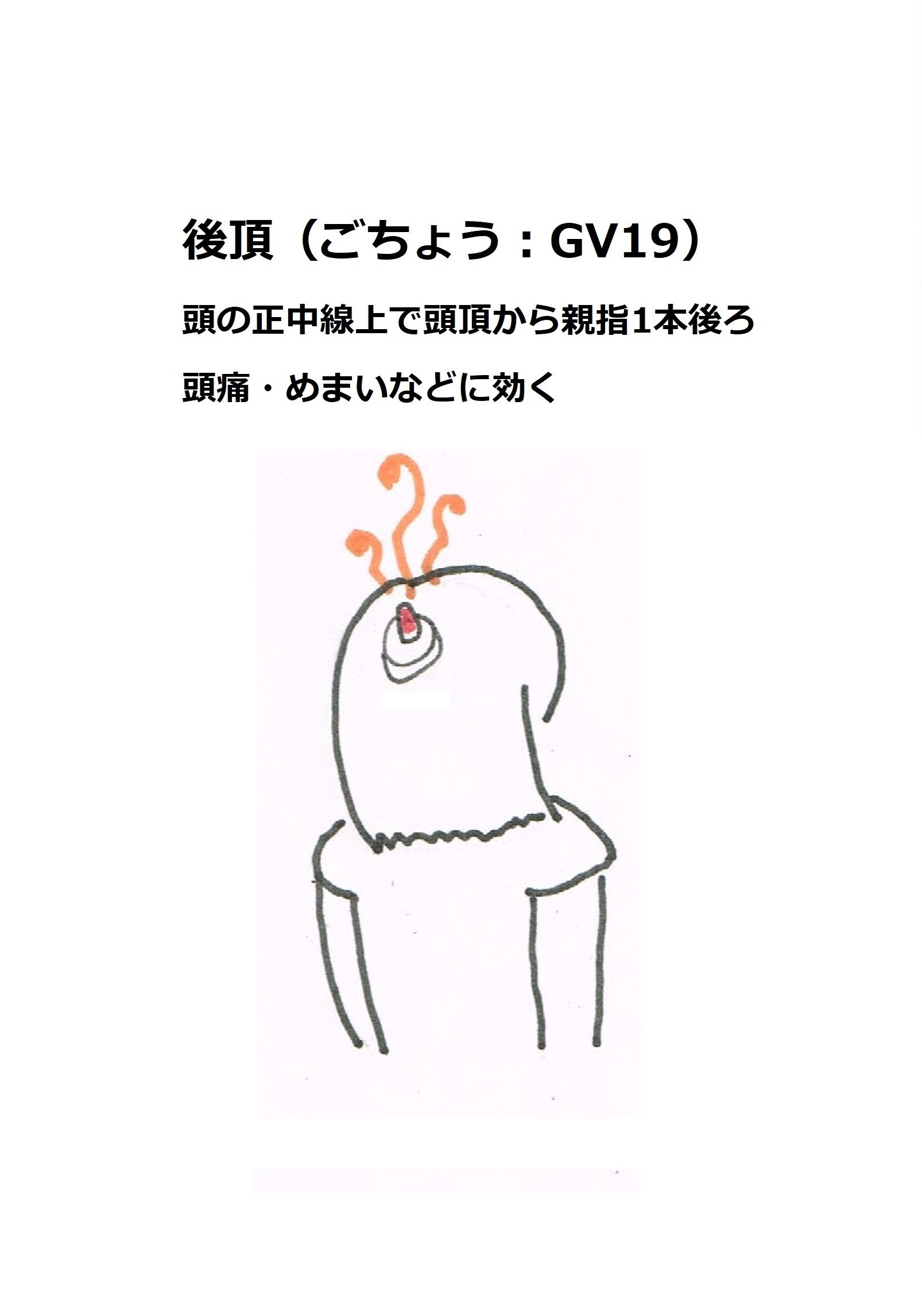 頭痛 ツボ お灸