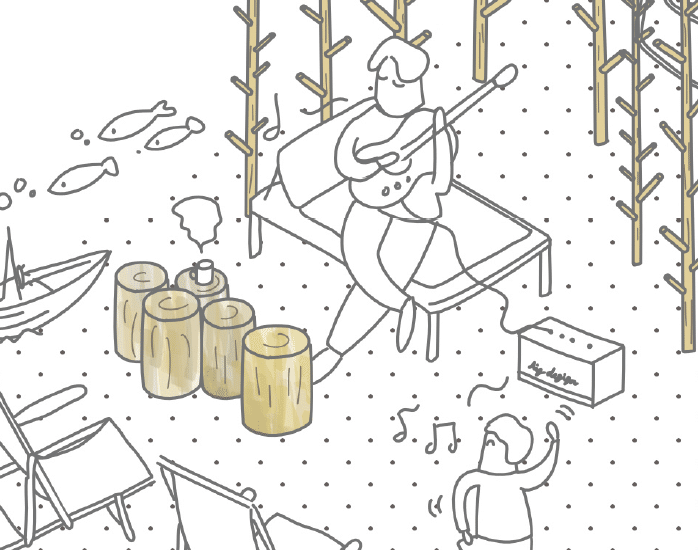 パースかきかき Digdesign 建築 設計 イラスト Note