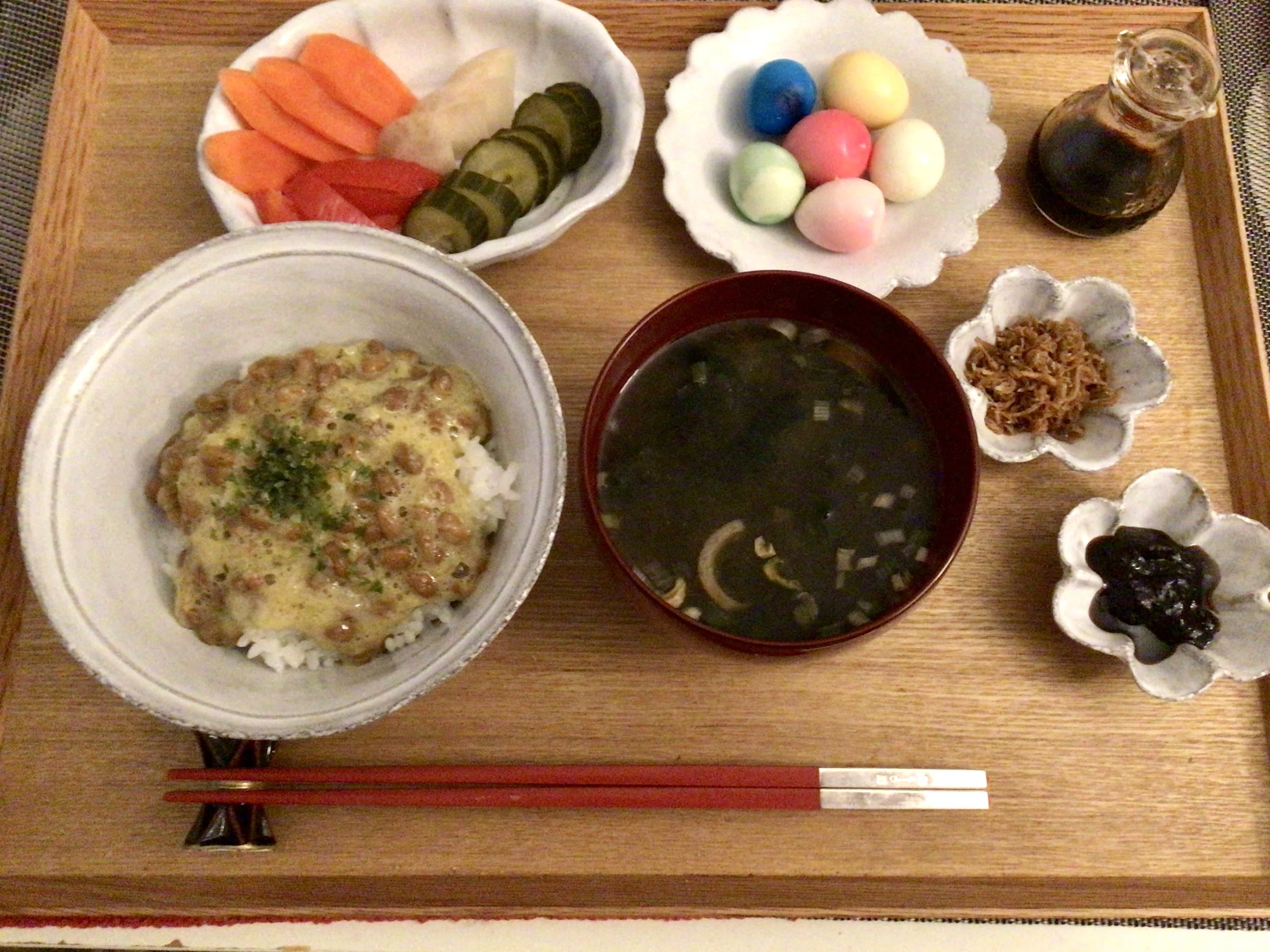 納豆 大根おろしご飯とそのお供たち ユイじょり Note 納豆 大根おろしご飯とそのお供たち ユイじょり Note