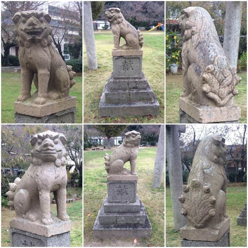 山口県の狛犬 光市 柿林神社 藤井克浩 Note 山口県の狛犬 光市 柿林神社 藤井克浩 Note