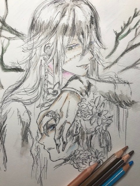 黒執事のアンダーテイカーとシエルくん しろぎつね Note 黒執事のアンダーテイカーとシエルくん しろぎつね Note
