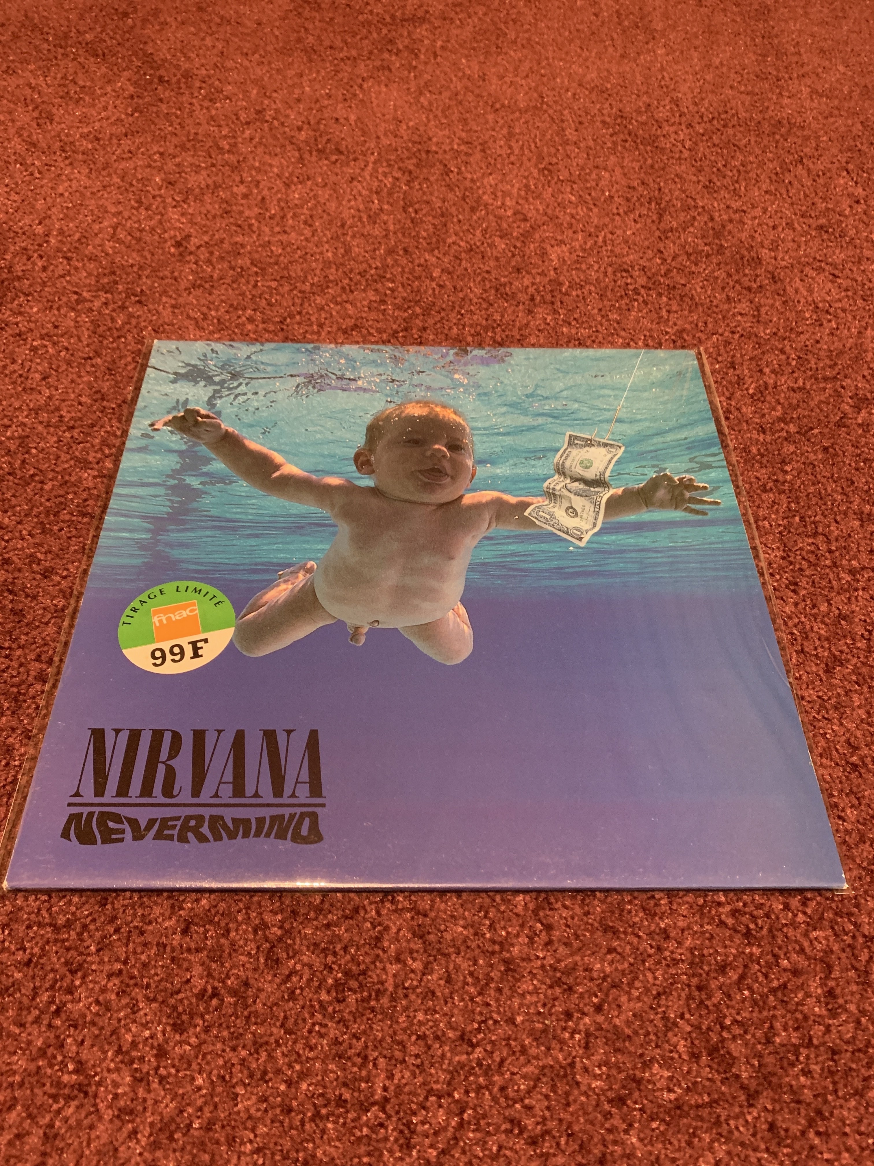 No.00003 Nirvana ‎– Nevermind France DGC GEF 24425 (5C