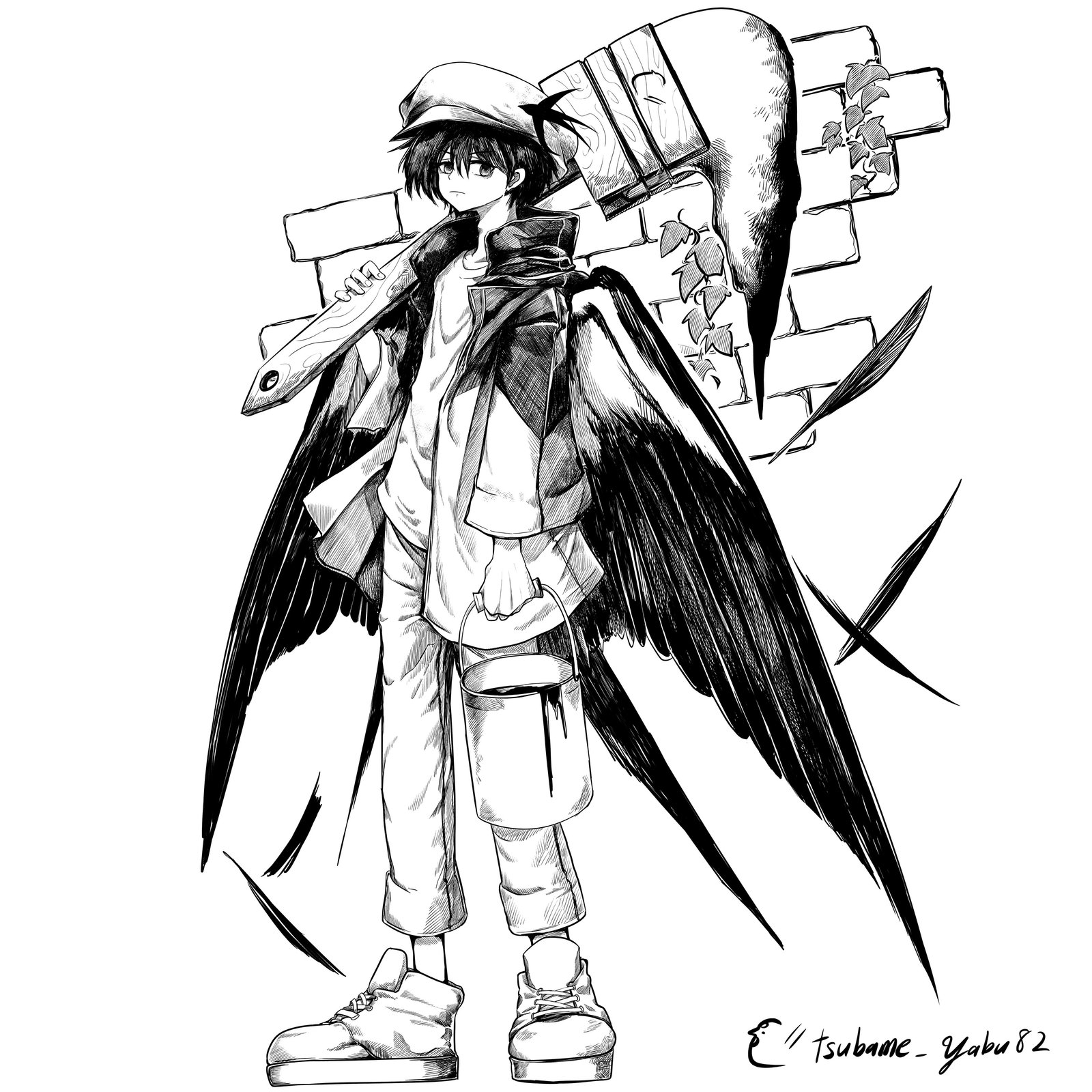 No 009 ツバメの帽子 やぶつばめ Note