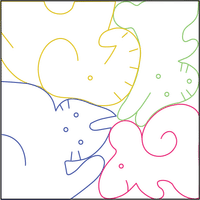 恐竜パズル図面 ナルカリ Note