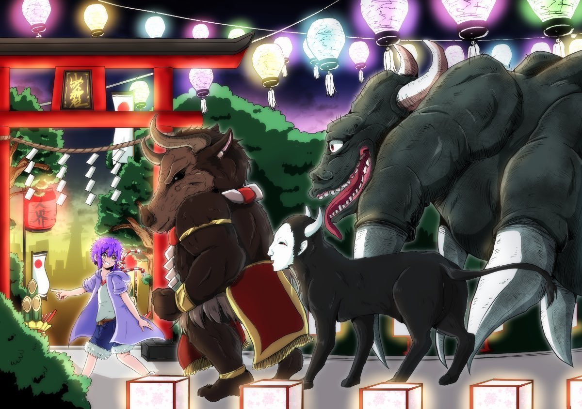 ムラサキ少女の噂 21新年絵 織上きやり Note