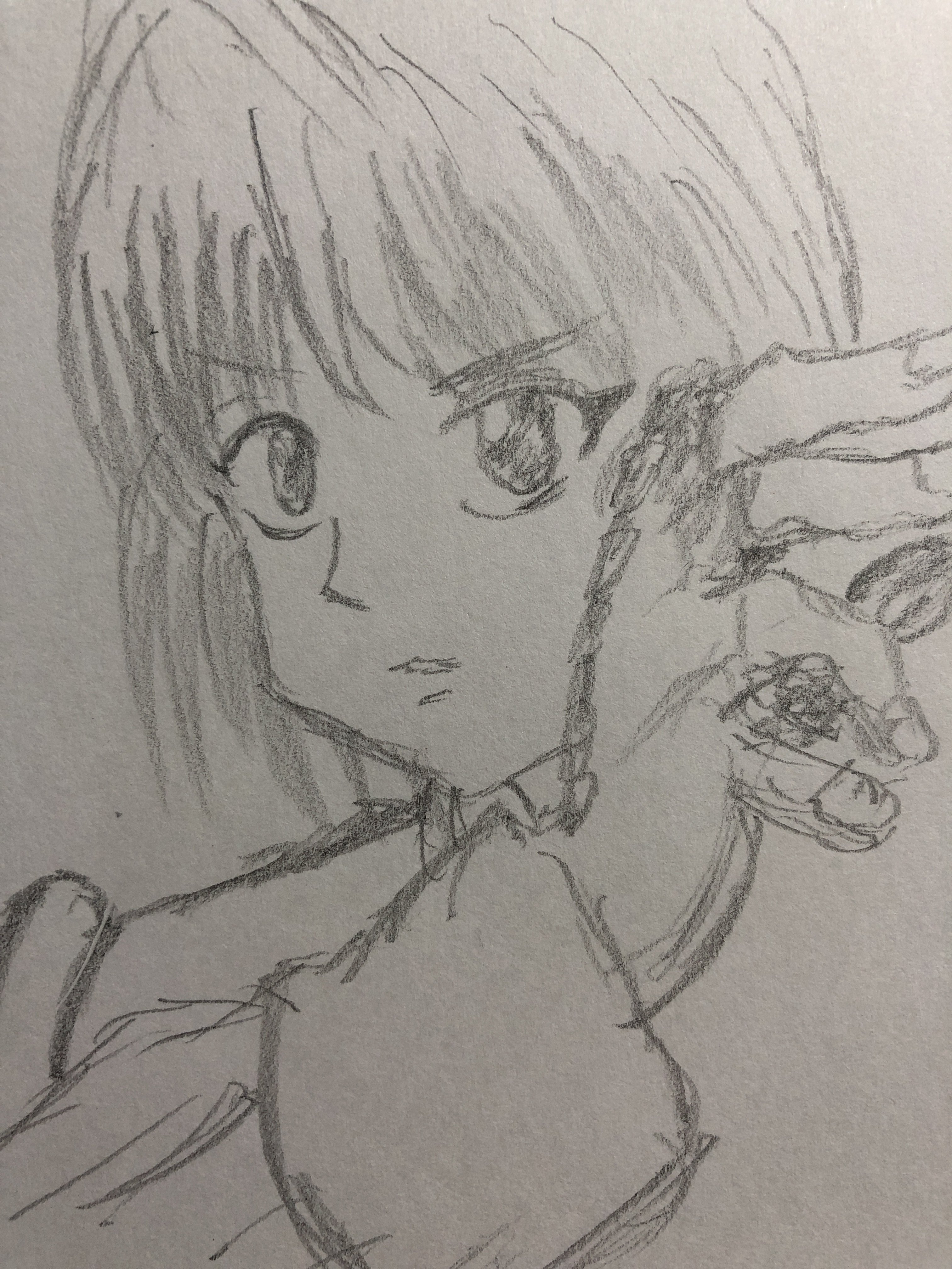 四日目 画力0の自分がhunter Hunter連載再開するまで1日一枚絵を投稿する Note 四日目 画力0の自分がhunter Hunter連載再開するまで1日一枚絵を投稿する Note