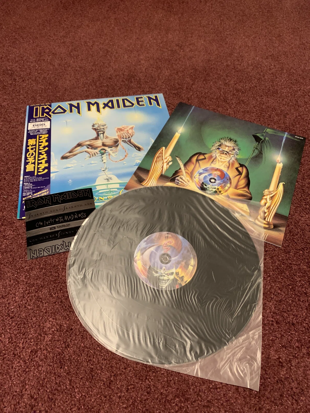 No.00010 Iron Maiden – Seventh Son Of A Seventh Son EMI RP28-5610 