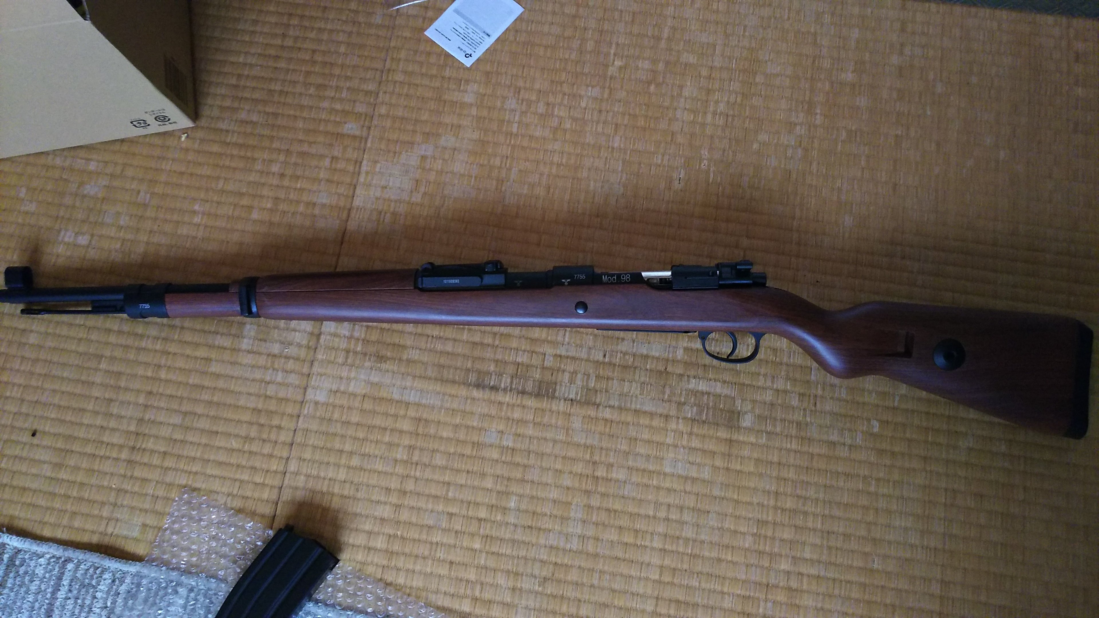 ダブルベル kar98k エアコッキング ライブカート｜郭公