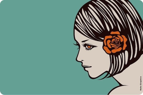 レトロな女性イラスト集 ソウノナホ イラストレーター Note