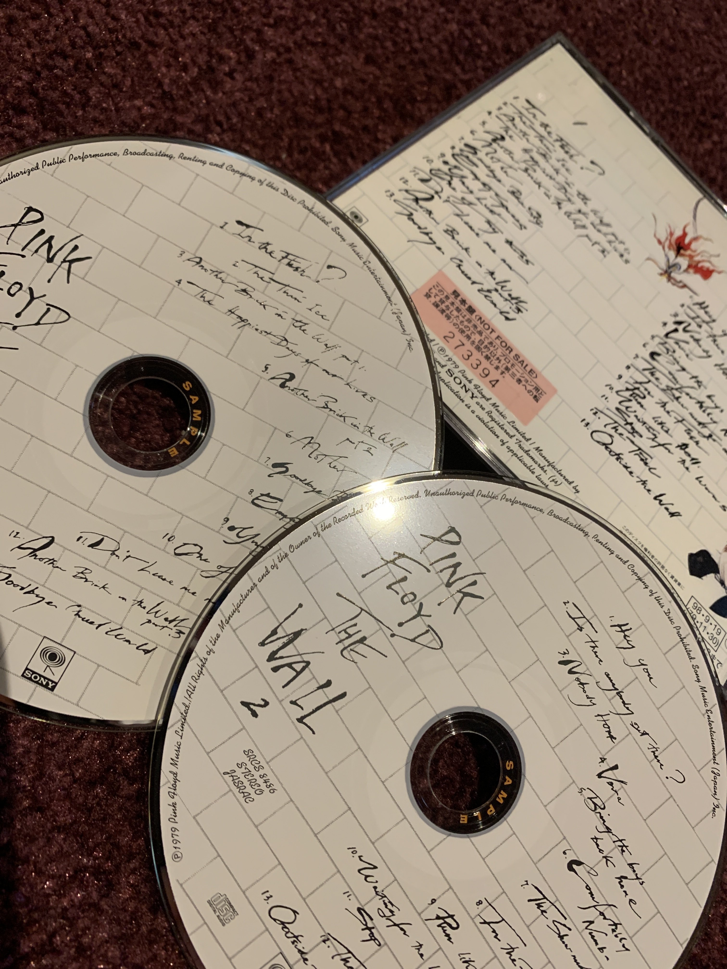 見本盤/CD/ピンク・フロイド/2枚組 ピリク・フロイド!?】ピンク・フロイド旧規格CD未開封で4点