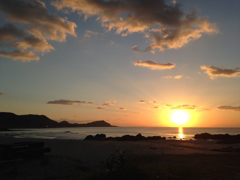 amami island tebiro beach sunrise