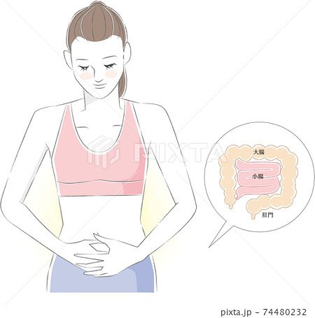 おしゃれイラスト素材 腸活 イラスト素材 Drown By Kana Note