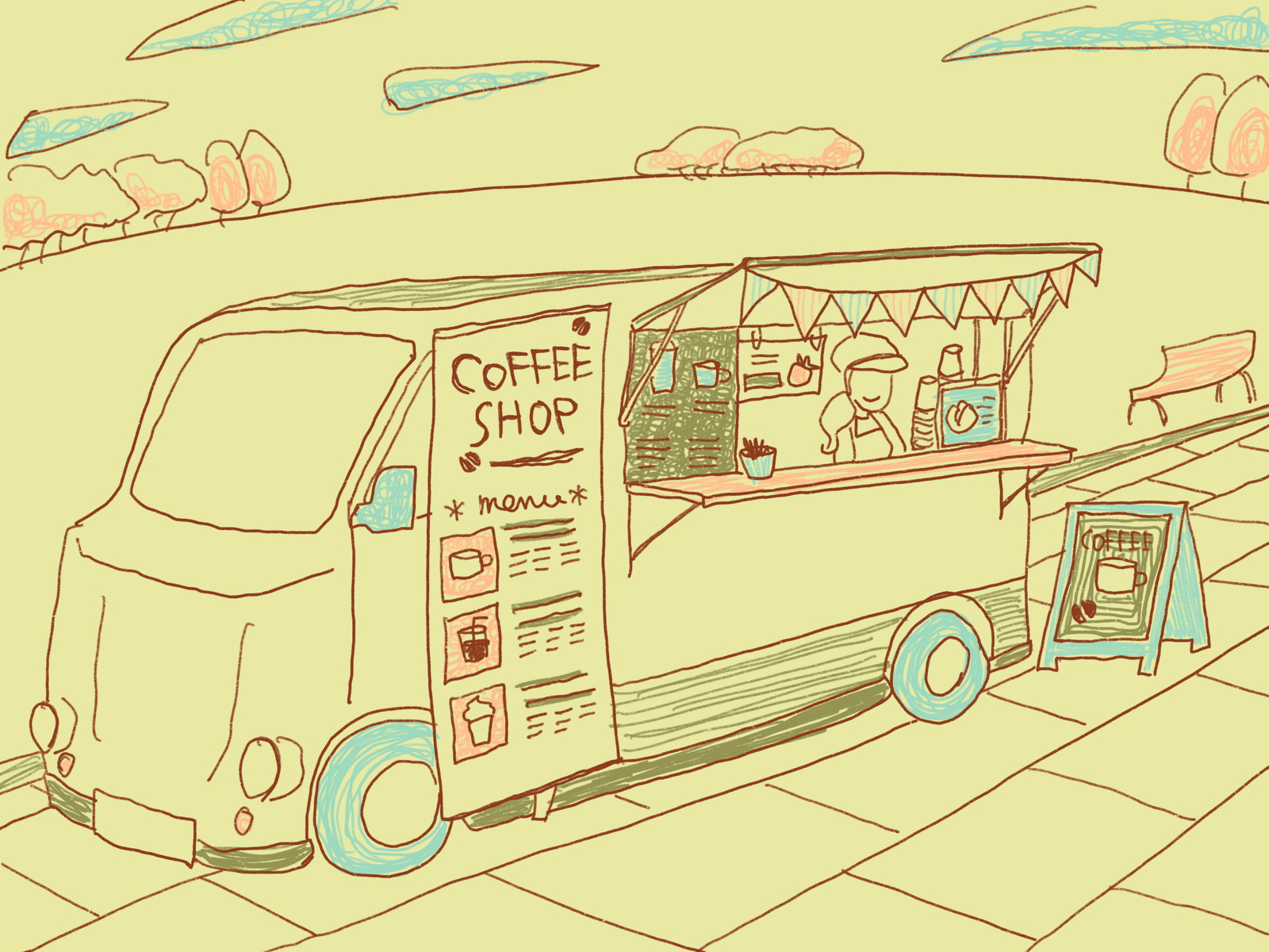 キッチンカー しち Note