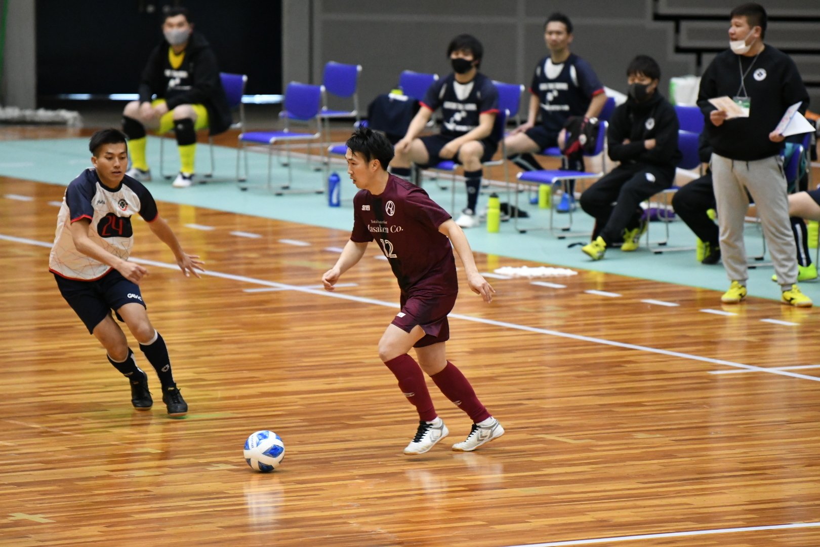 21 2 19 全日本フットサル選手権 O Pa Mariko Note