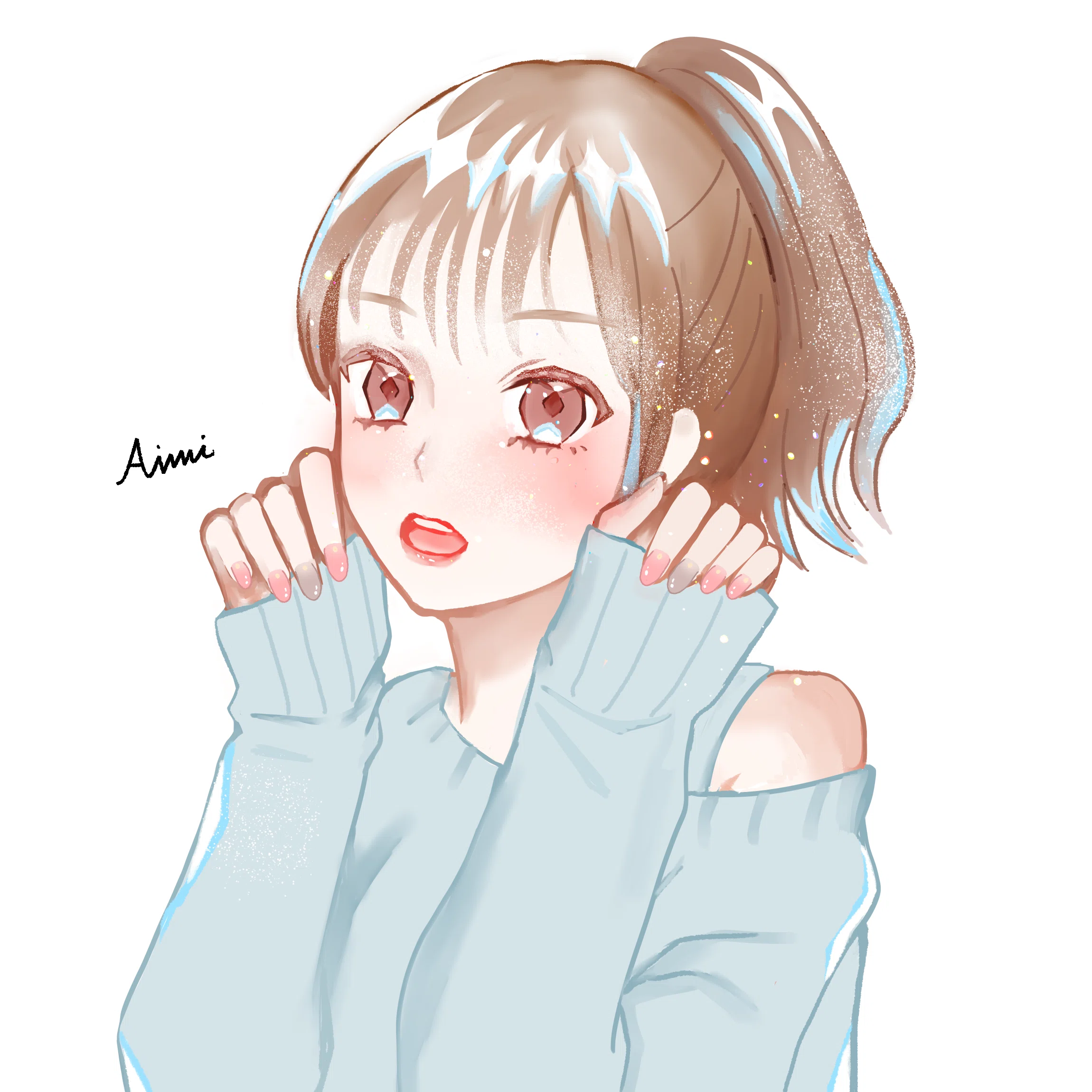 ネイル見せる子さん モリシタアイミ Note