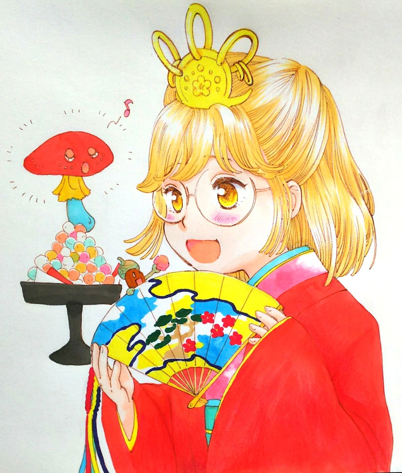 ひな祭り 阿北ボタン Note