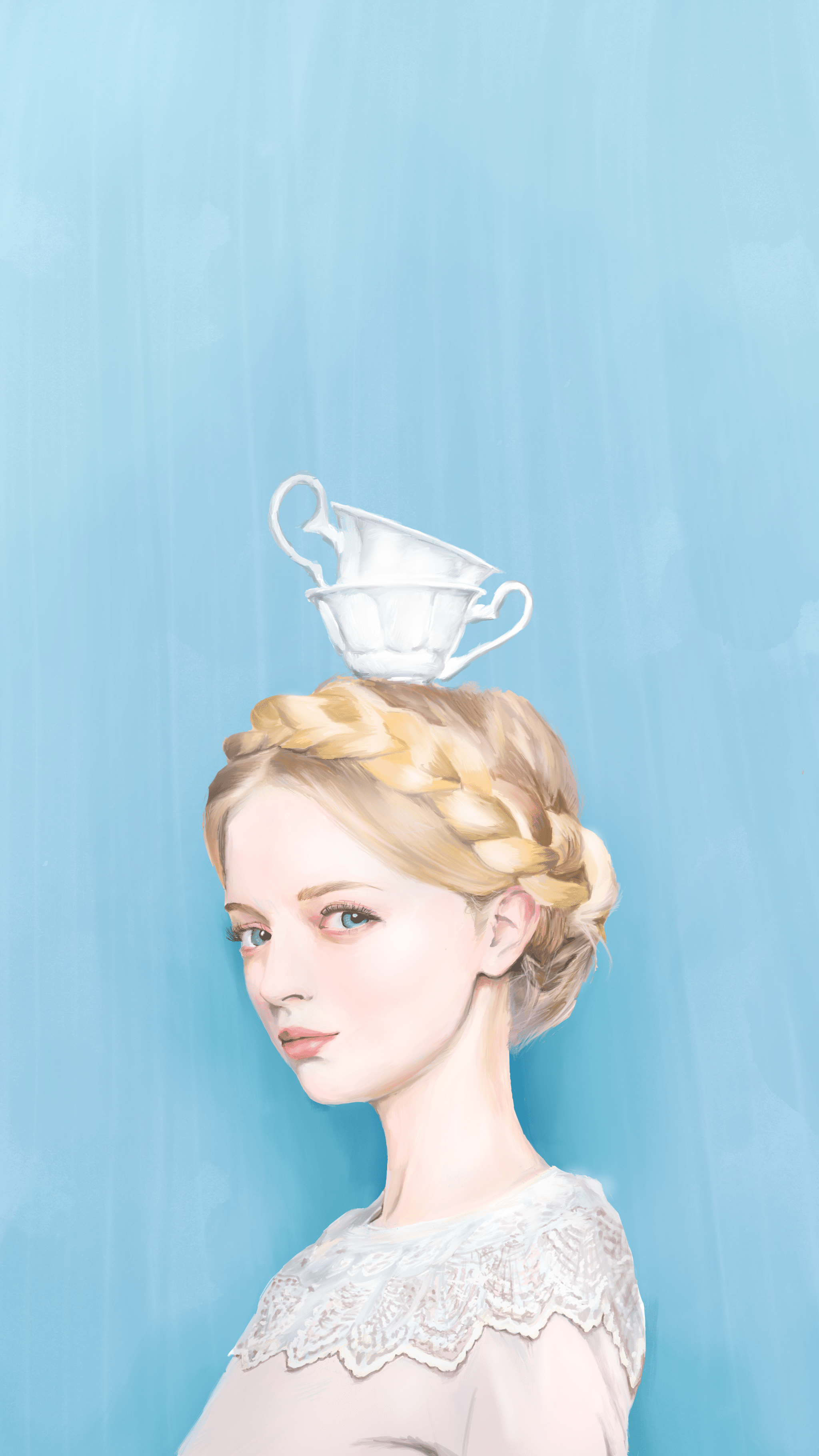 イラスト コーヒーカップと女性 るりりん お絵描きノート Note イラスト コーヒーカップと女性 るりりん お絵描きノート Note