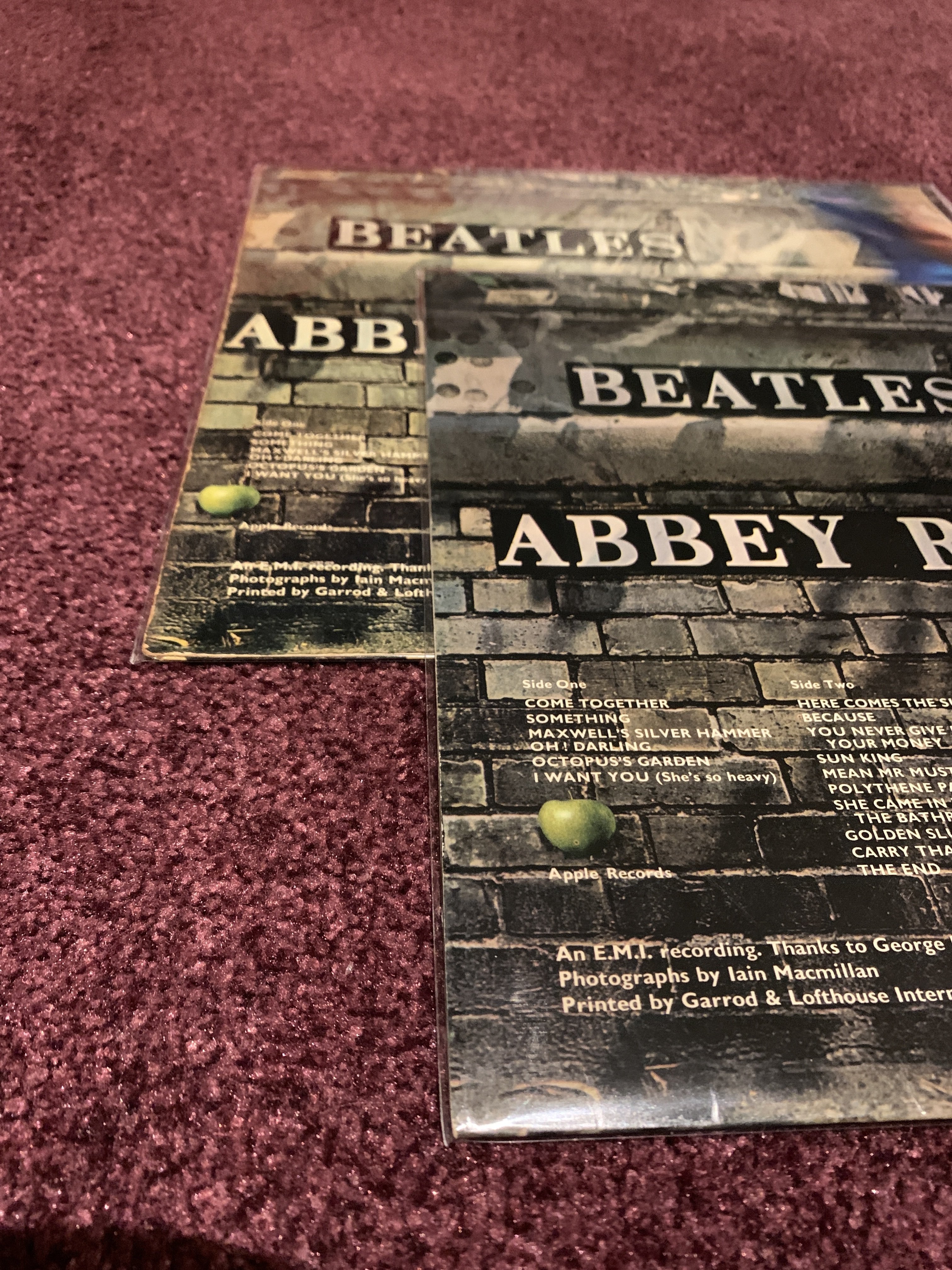 No.00035 The Beatles – Abbey Road Apple Records PCS 7088