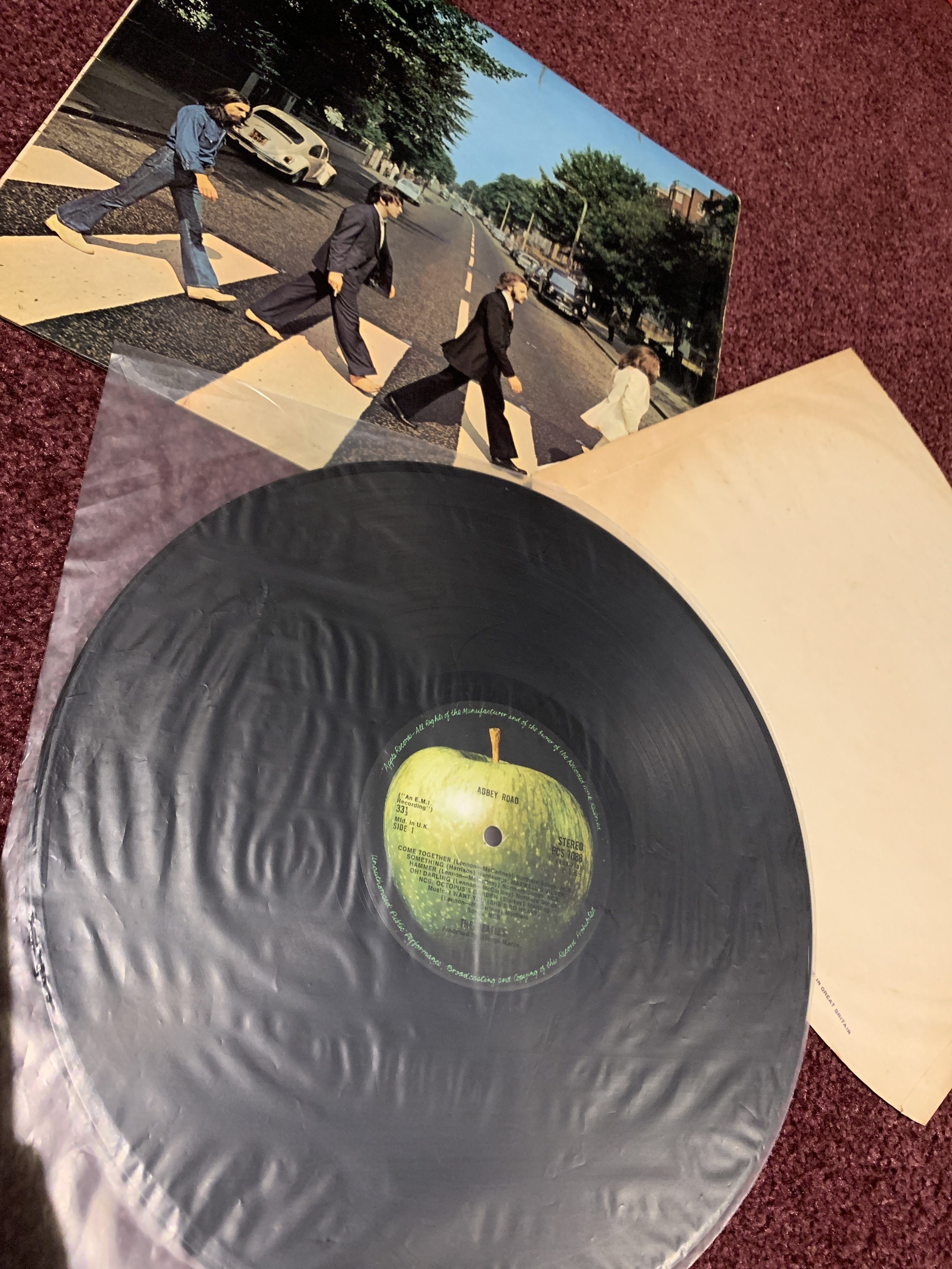 No.00035 The Beatles – Abbey Road Apple Records PCS 7088 Misprint