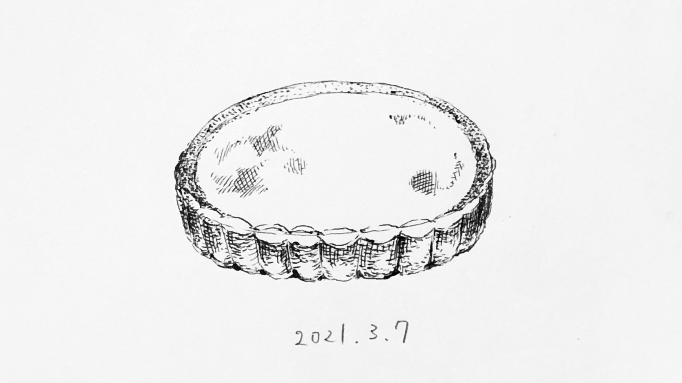 ボールペンイラスト タルト ねるこ ボールペン画 Note ボールペンイラスト タルト ねるこ ボールペン画 Note
