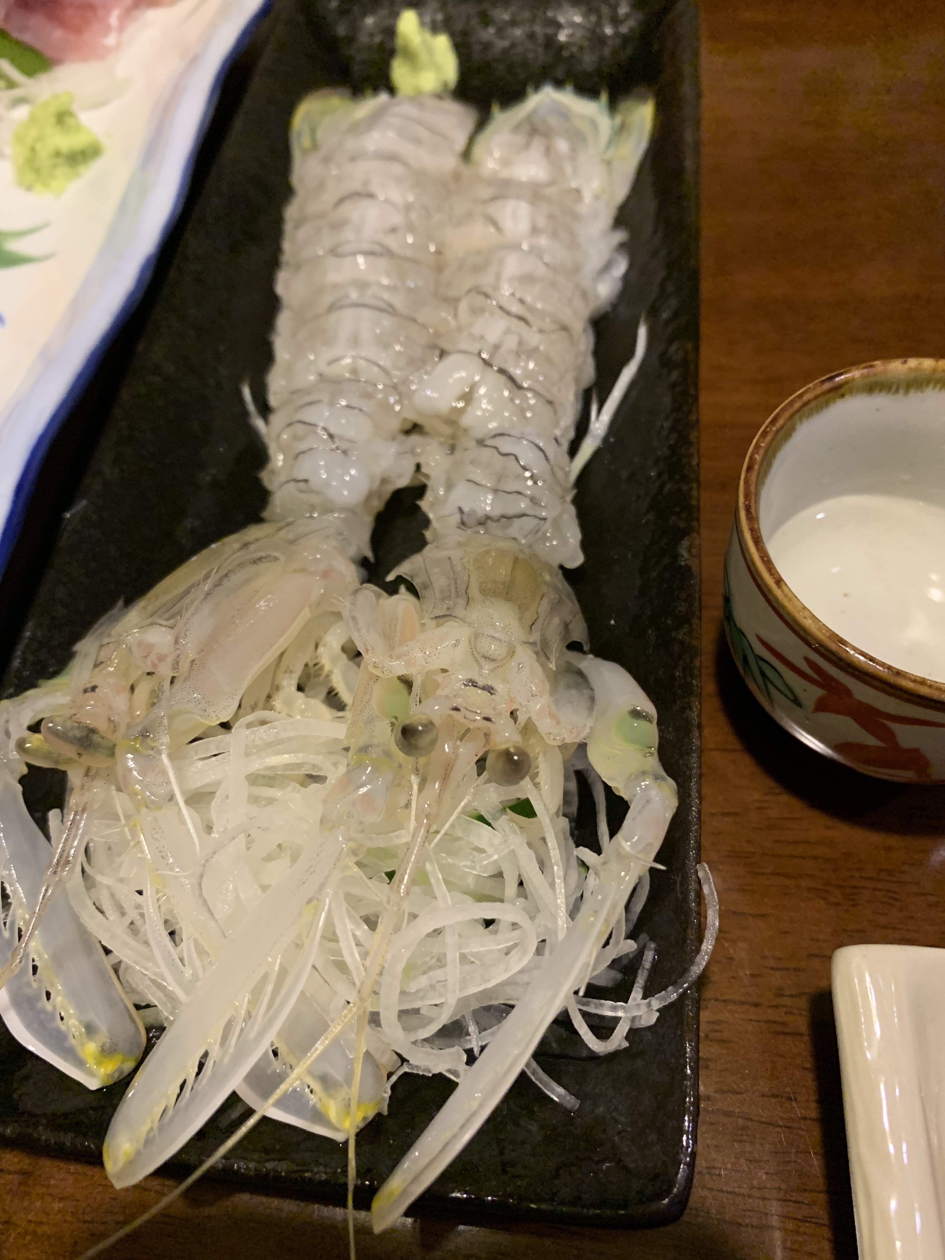 シャコのお刺身 シンハ Note