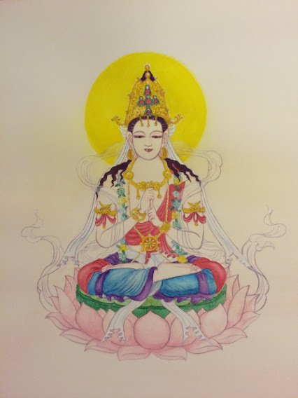 神様の絵｜りえ みどりかわ