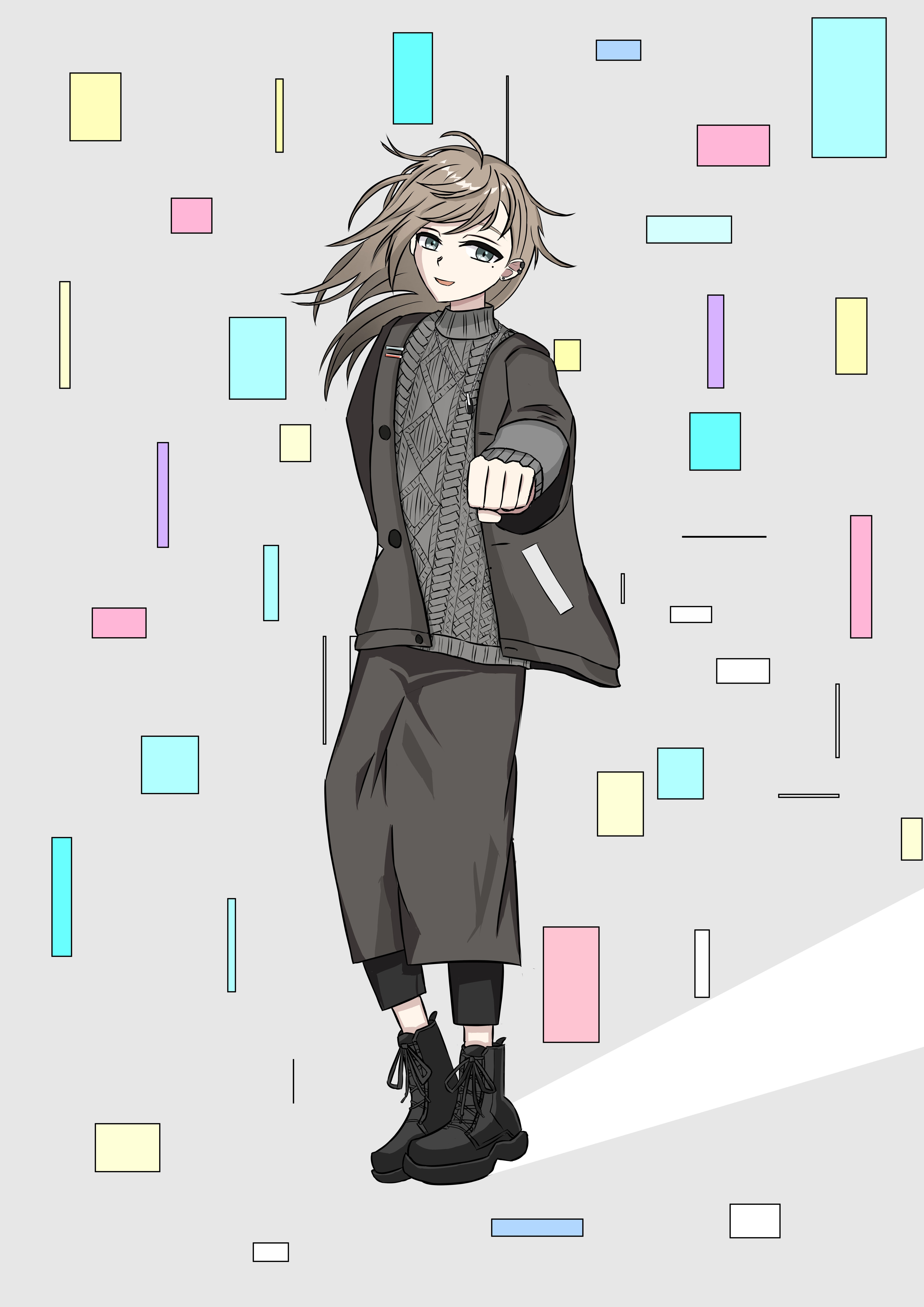 グータッチしてくれる叶くん描いてみた レオンハート Note グータッチしてくれる叶くん描いてみた レオンハート Note