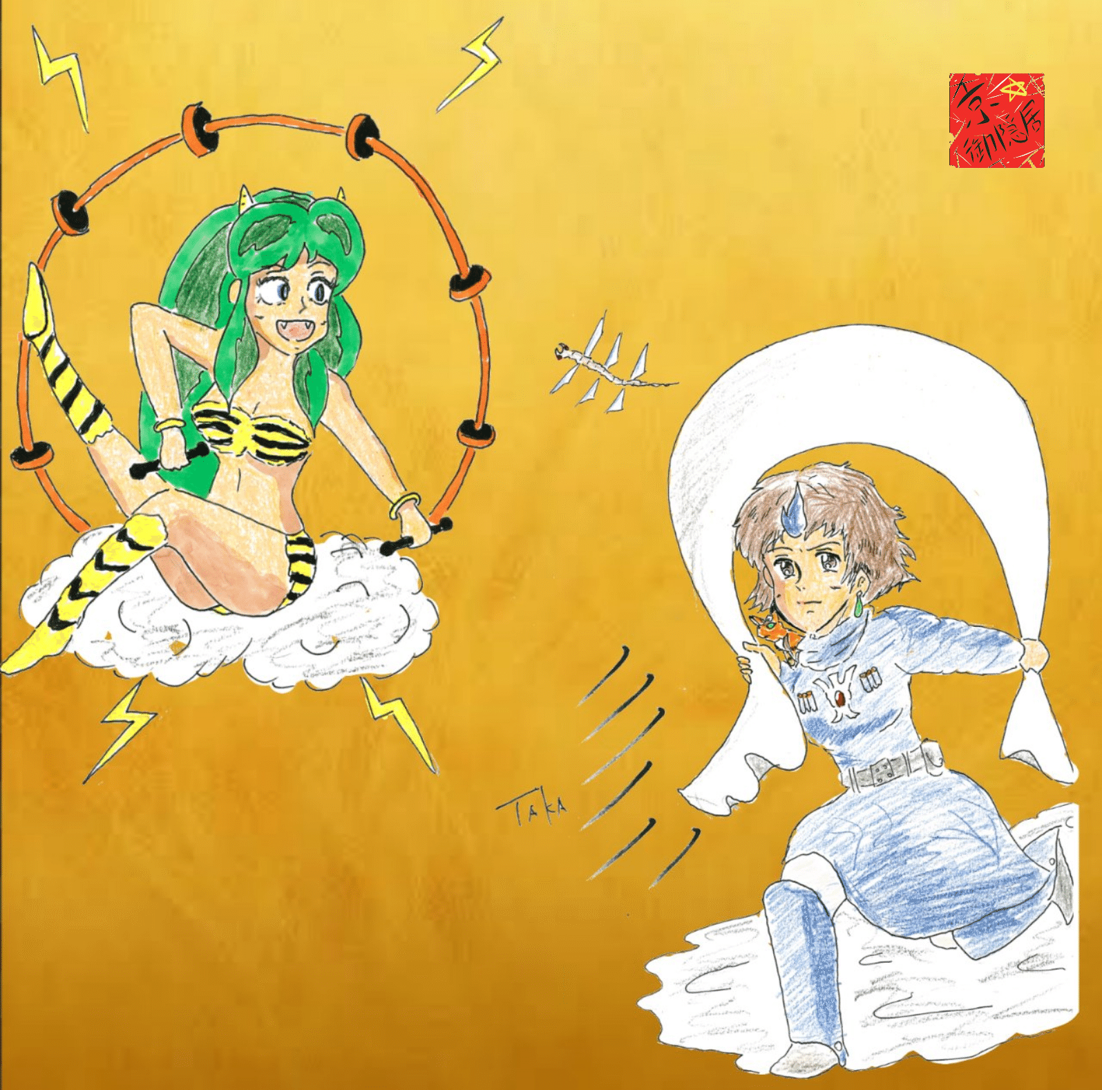 高橋留美子先生ネタ落書き 御隠居曼荼羅 Note 高橋留美子先生ネタ落書き 御隠居曼荼羅 Note