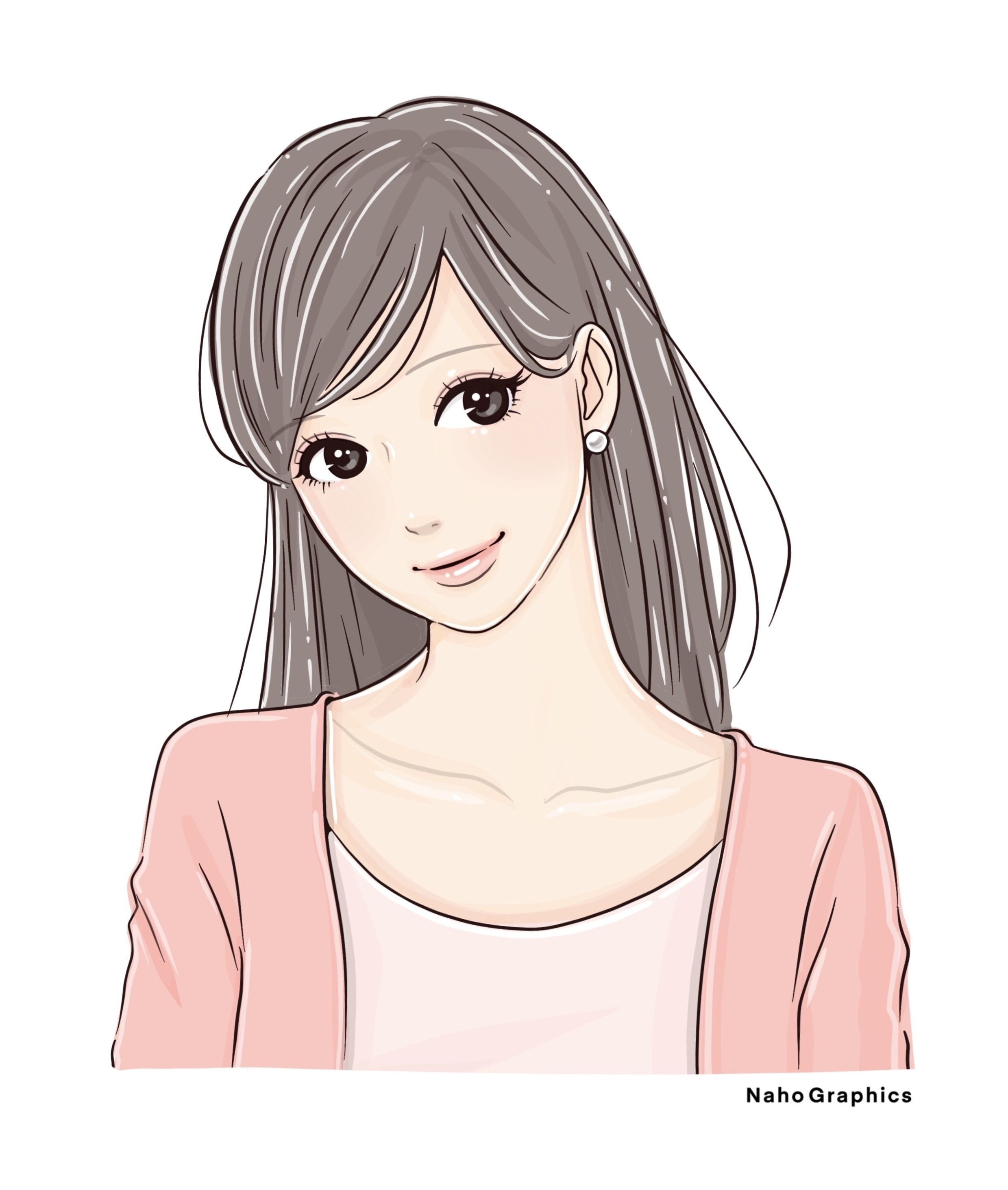 Illustration 女性のイラスト集 ソウノナホ イラストレーター Note
